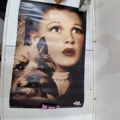 TRENDS WIZARD OF OZ MOVIE POSTER, DOROTHY AND TOTO - 22.4" X 34" - SEPIA image 2