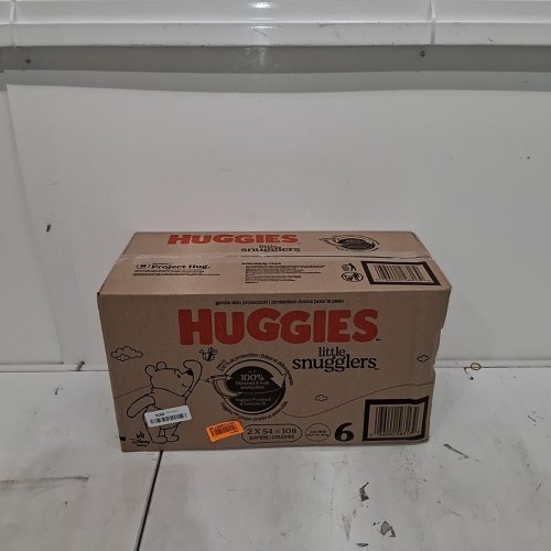 108PK HUGGIES LITTLE SNUGGLERS BABY DIAPERS - SIZE 6 - DISNEY (35LBS+) image 2
