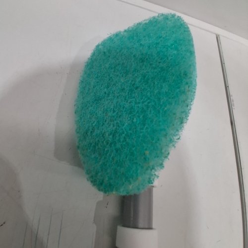 SCOTCH-BRITE EXTENDABLE NON SCRATCH REPLACEABLE HEAD TUB AND TILE SCRUBBER - 25" - LIGHT BLUE image 3