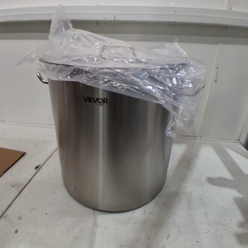 VEVOR COMMERCIAL STOCKPOT - 53 QT - STAINLESS STEEL (MODEL: SP530QT404003D) image 2