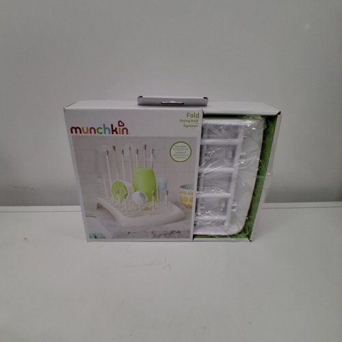 MUNCHKIN BOTTLE DRYING RACK - FOLDABLE - WHITE/GRAY (MODEL : MCKMK-1042) image 3
