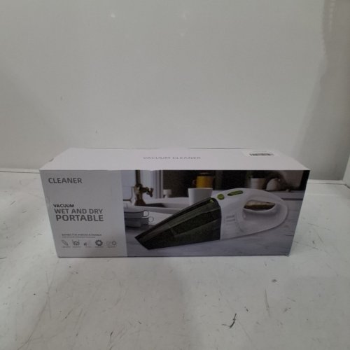WIRELESS HANDHELD CAR VACUUM CLEANER - 50W - BLACK/GREEN image 3