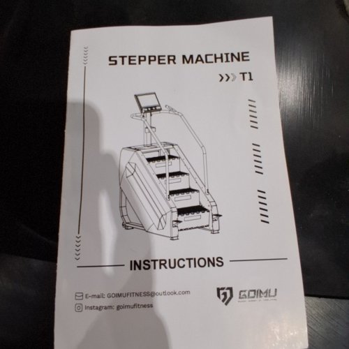 GOIMU COMMERCIAL GRADE STAIR STEPPER EXERCISE MACHINE - BLACK (MODEL: GOIMU-T1) image 11