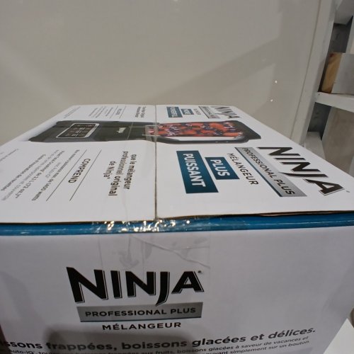 NINJA PROFESSIONAL PLUS BLENDER WITH AUTO IQ - 72OZ PITCHER - 1400 WATT - BLACK/GREY (MODEL: BN701C) image 3