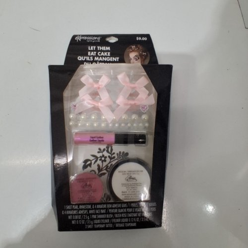 9PC EXPRESSIONS LET THEM EAT CAKE MAKEUP KIT - PINK (STYLE: LET THEM EAT CAKE) image 3