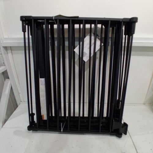 REGALO 4 IN 1 PLAY YARD SAFETY GATE - 51.5"-194" X 28" - BLACK (MODEL: 1350 B DS) image 2