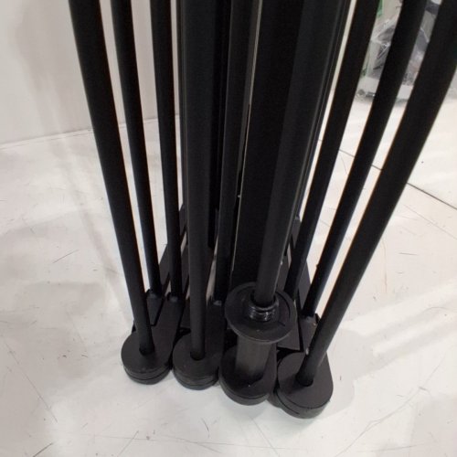 REGALO 4 IN 1 PLAY YARD SAFETY GATE - 51.5"-194" X 28" - BLACK (MODEL: 1350 B DS) image 3