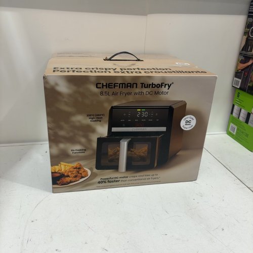 CHEFMAN TURBOFRY XL AIR FRYER - 8.5L/9QT - BLACK (MODEL:1909211) image 6