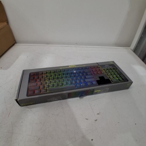 ONN 104 KEY LED GAMING KEYBOARD WITH RAINBOW BACK LIGHTING image 5