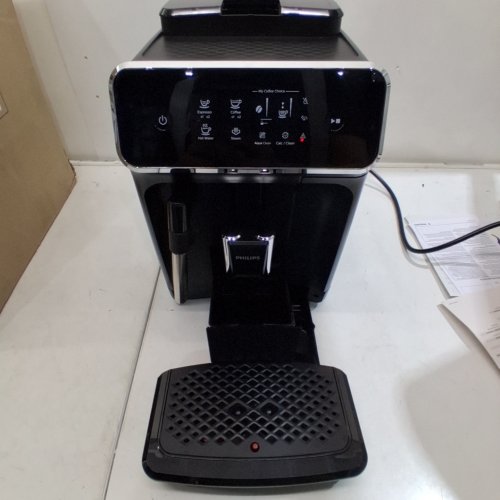 PHILIPS 2200 SERIES FULLY AUTOMATIC ESPRESSO/COFFEE MACHINE WITH BUILT-IN MILK FROTHER & GRINDER - BLACK (MODEL: EP2220/14) image 3