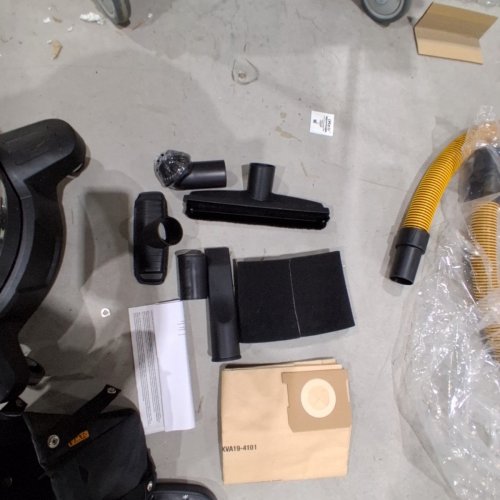 DEWALT STAINLESS STEEL WET/DRY VACUUM - 10GALLON - BLACK/CHROME (MODEL: DXV10SA) image 5