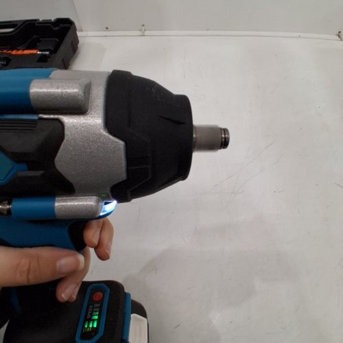 P-KOYEBOLT CORDLESS HIGH TORQUE IMPACT WRENCH KIT WITH 1 BATTERY- 21V - 2300 RPM - TEAL AND BLACK image 2
