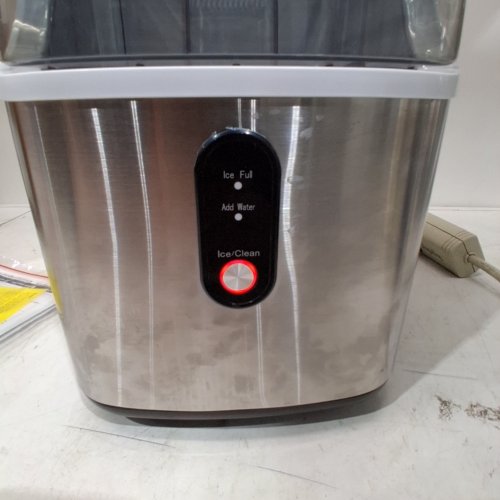 EUHOMY COUNTERTOP NUGGET ICE MAKER - MAKES 35LBS/DAY - STAINLESS STEEL (MODEL: IM-15S) image 2