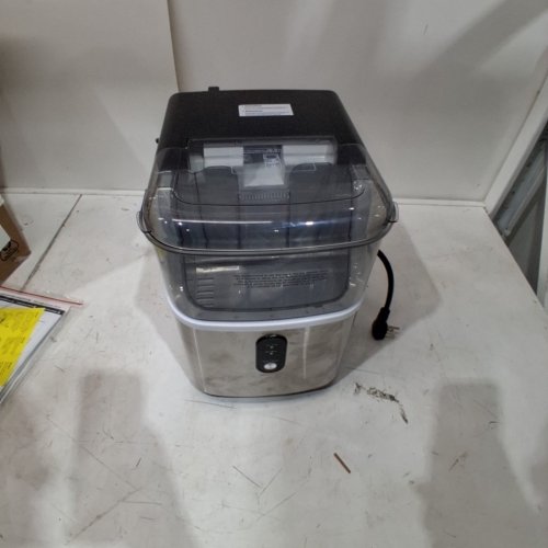 EUHOMY COUNTERTOP NUGGET ICE MAKER - MAKES 35LBS/DAY - STAINLESS STEEL (MODEL: IM-15S) image 3