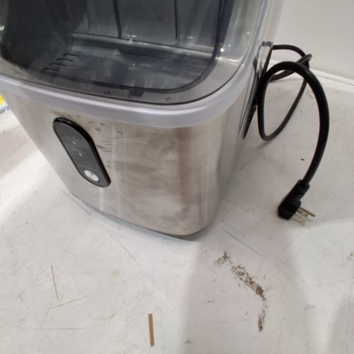EUHOMY COUNTERTOP NUGGET ICE MAKER - MAKES 35LBS/DAY - STAINLESS STEEL (MODEL: IM-15S) image 4
