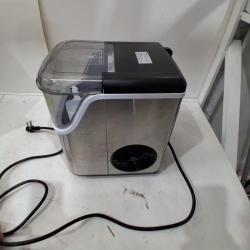 EUHOMY COUNTERTOP NUGGET ICE MAKER - MAKES 35LBS/DAY - STAINLESS STEEL (MODEL: IM-15S) image 9