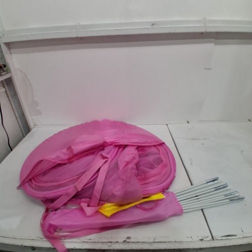 LEEDOR MOSQUITO MESH NET BED TENT CANOPY PRIVACY BED FORT - TWIN - PINK (MODEL:2005MP) image 2