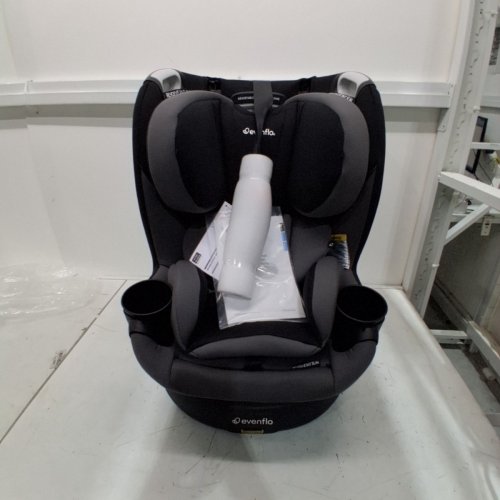EVENFLO REVOLVE360 SLIM 2-IN-1 ROTATING CONVERTIBLE CAR SEAT - 16.8" X 21" X 24.3" - CANTON BLACK (MODEL: 36822470C) image 3