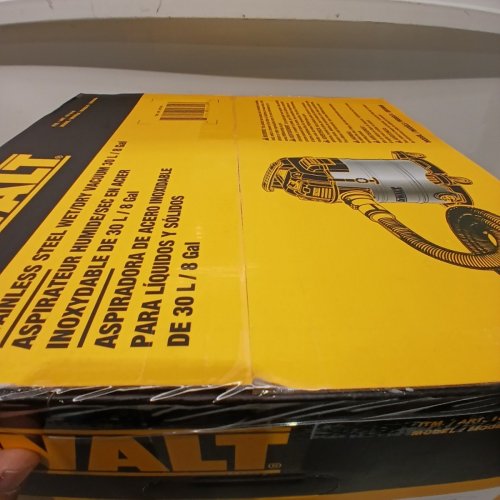 DEWALT WET/DRY VACUUM WITH CRUSH-RESISTANT HOSE AND ACCESSORY KIT - 8-GALLON (30 L) - STAINLESS STEEL (MODEL: DXV08SA) image 3