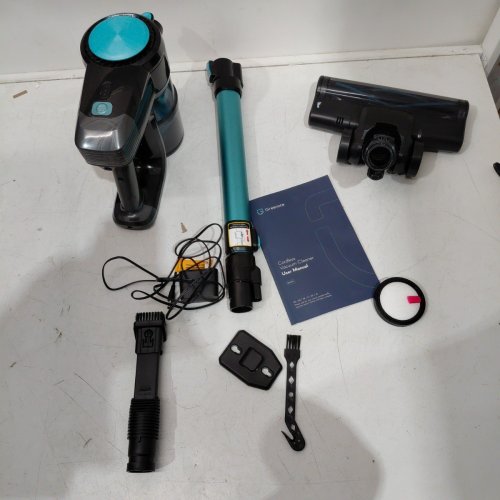 GREENOTE STICK CORDLESS VACUUM CLEANER - 18 V - BLACK / TEAL (MODEL: N3T) image 4