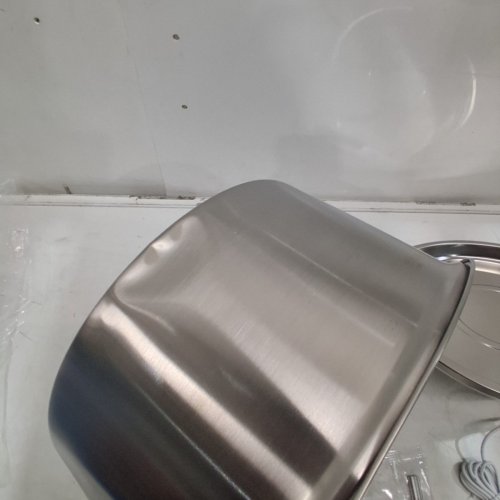 GROOKPET STAINLESS STEEL PET WATER DRINKING FOUNTAIN - 7L - SILVER - (MODEL: S13) image 3
