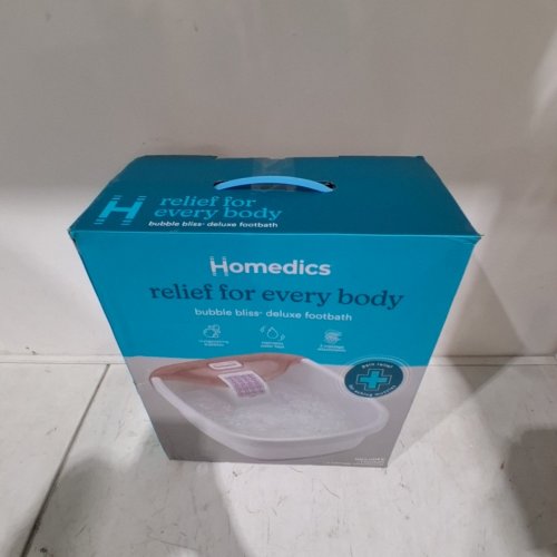HOMEDICS BUBBLE BLISS FOOT SPA PINK image 4