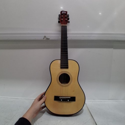 CB SKY JUNIOR BEGINNERS WOOD ACOUSTIC GUITAR - 30" - NATURAL WOOD image 2