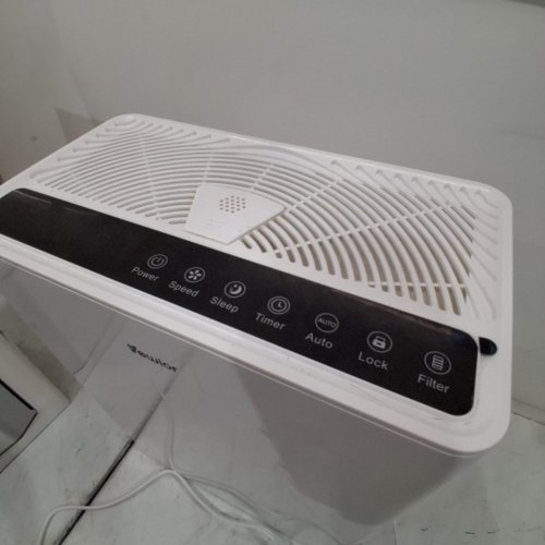 VEWIOR AIR PURIFIER - 1730SQ FT - H13 HEPA - 15DB - WHITE (MODEL: CLEARAIR-A3) image 4