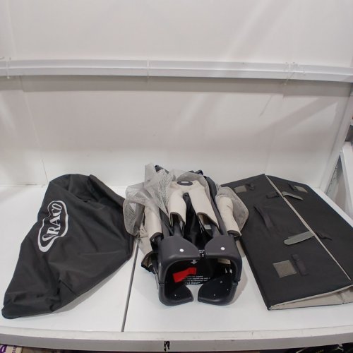 GRACO PACK N' PLAY PORTABLE PLAYARD - 39"X 28"X 29" - BLACK/BEIGE (MODEL: 2084226) image 7
