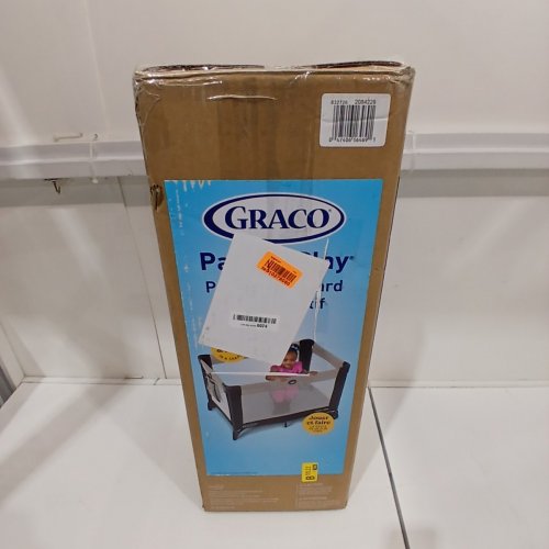 GRACO PACK N' PLAY PORTABLE PLAYARD - 39"X 28"X 29" - BLACK/BEIGE (MODEL: 2084226) image 8