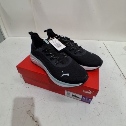 WOMENS PUMA SOPHIA EVO RUNNING SHOES - 8 - BLACK (STYLE : 6666608) image 2