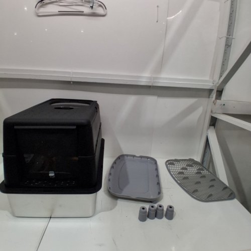LEEJARD XL CAT LITTER BOX WITH 120° LID - 24" (MODEL: PCL012) image 2