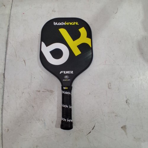BLACK KNIGHT FUEL CARBON FIBER PICKLEBALL PADDLE - BLACK / YELLOW image 2