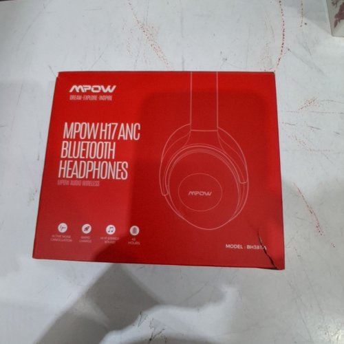 MPOW BLUETOOTH NOISE CANCELLING WIRELESS HEADPHONES, QUICK CHARGE, BUILT-IN MIC (MODEL: BH381A) image 3