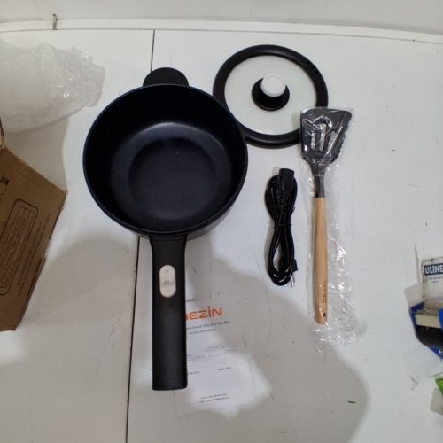 DEZIN PORTABLE ELECTRIC NON-STICK HOT POT COOKER AND SPATULA WITH POWER ADJUSTMENT - 2L (MODEL: 8150) image 4