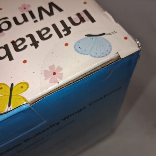 XYJKIDSES INFLATABLE BUTTERFLY WINGS COSTUME - PURPLE/PINK image 2