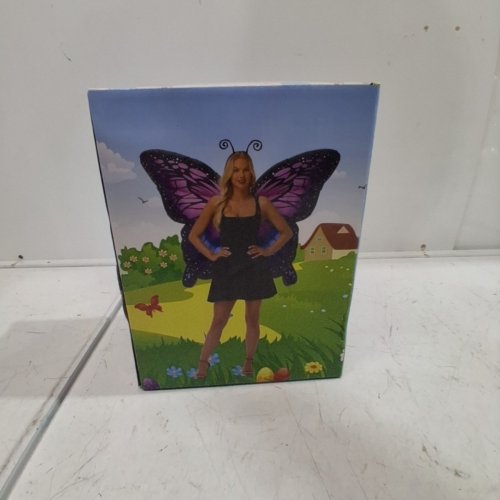 XYJKIDSES INFLATABLE BUTTERFLY WINGS COSTUME - PURPLE/PINK image 3