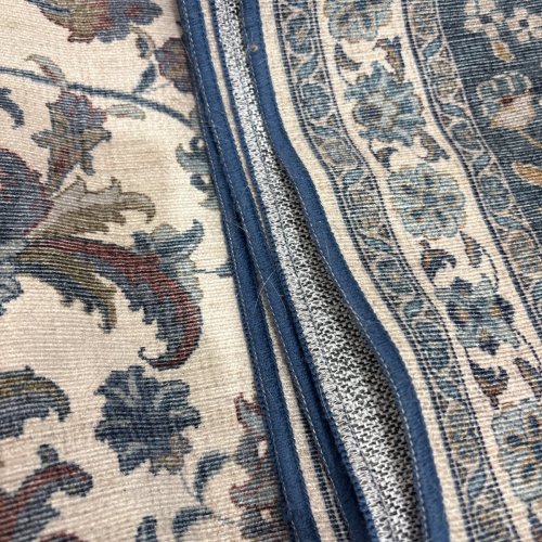 WYATT & ASH MACHINE WASHABLE AREA RUG - 63" X 89" - ESTELLA BLUE image 3