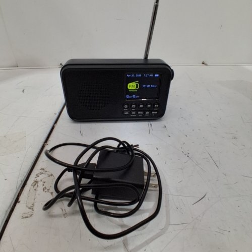 ONLYEE NOAA WEATHER ALERT RADIO - 5W - BLACK (MODEL: CR1031) image 2