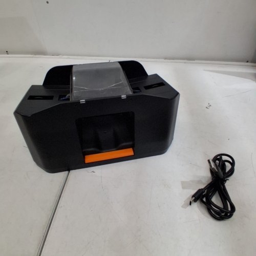 AUTOMATIC CARD SHUFFLER FOR 1-2 DECKS - 2000MAH - BLACK image 4