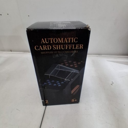 AUTOMATIC CARD SHUFFLER FOR 1-2 DECKS - 2000MAH - BLACK image 8