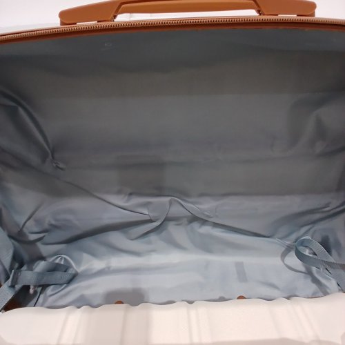 6PC LONG VACATION HARD-SIDE LUGGAGE SET - WHITE/BROWN (MODEL: LUGGAGELV402) image 17