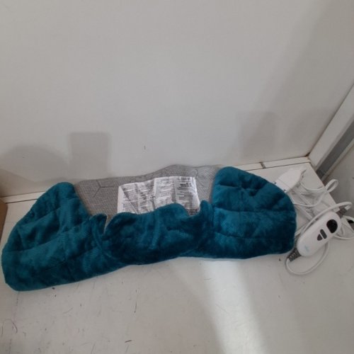 IDOO ELECTRIC NECK & SHOULDER HEATING PAD - 19" X 24" - BLUE (MODEL: I-HAP07) image 3