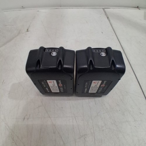2PK LITHIUM-ION BATTERY REPLACEMENT - 18V - 6AH -BLACK (MODEL: BL1860B) image 2