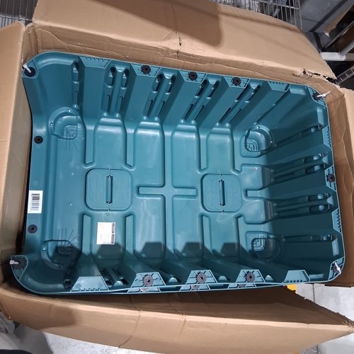 MAMMOTH PET PRODUCTS GUARDIAN SHOCK-RESISTANT DURABLE DOG KENNEL - 24" X 36.4" X 26.4" - BLUE image 3