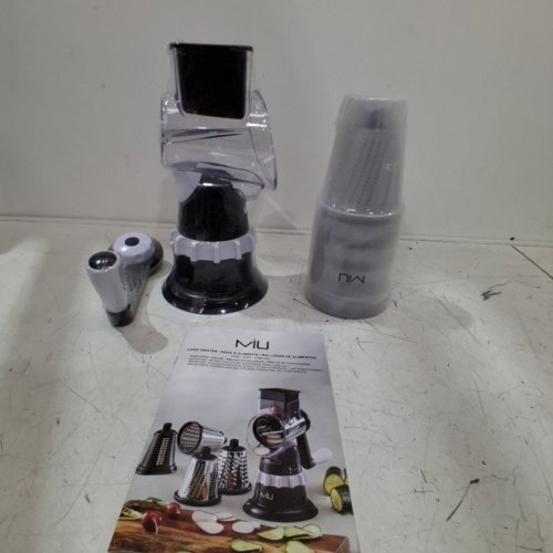 MIU ROTARY FOOD GRATER - BLACK AND WHITE image 2