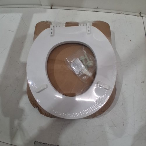 BEMIS SOFT CLOSE CUSHIONED TOILET SEAT ROUND - WHITE - (MODEL:815EC) image 3
