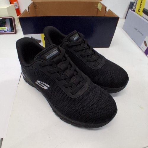 MENS SKETCHERS ARCH COMFY 2.0 SNEAKER - SIZE 8 - BLACK (STYLE: 1998908) image 3