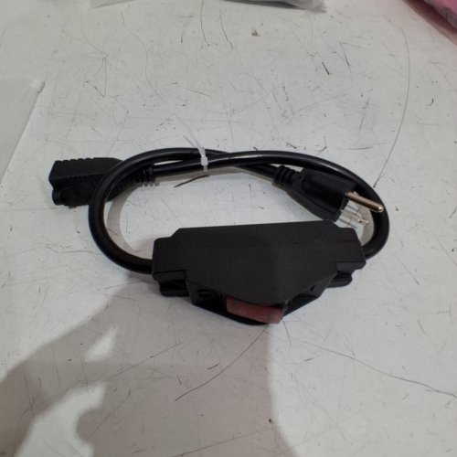 JOINFWORLD WATERPROOF INLINE CORD SWITCH - 2FT - BLACK (MODEL: KCD5-308W1) image 2
