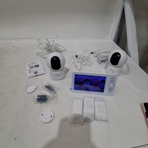 ARENTI AINANNY B2 VIDEO BABY MONITOR 2MP CAMERA KIT WITH 2-WAY TALK, 360° VIEW, NIGHT VISION, & 5" MONITOR SCREEN - WORKS OVER 2.4G WI-FI ONLY - WHITE (MODEL: MS241205007) image 4